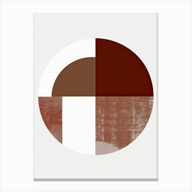 Cape Town Balance Minimalist Bauhaus Canvas Print