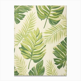 Tropical Leaves 8 Canvas Print