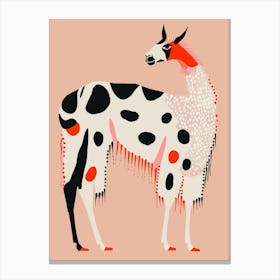 Lama Of The Andes Canvas Print