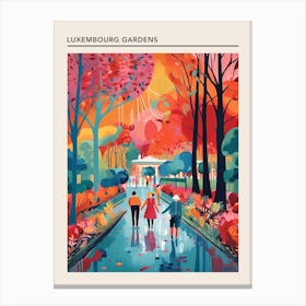 Luxembourg Gardens Paris 3 Canvas Print