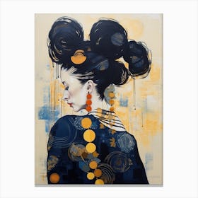 Geisha Canvas Print