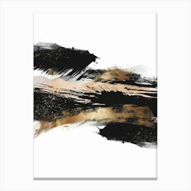 Abstract Brush Strokes 16 Canvas Print
