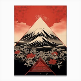 Mountain Nature Zen Canvas Print
