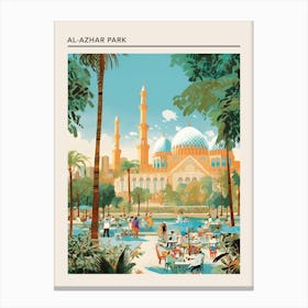 Al Azhar Park Cairo Egypt 3 Canvas Print