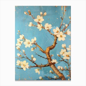 Blossoming Magnolia Canvas Print