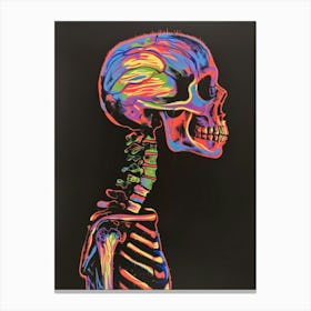 Skeleton 8 Canvas Print