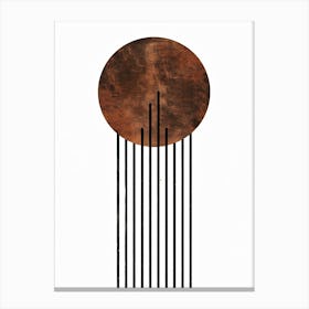 Oslo Timeless Design Minimalist Bauhaus Canvas Print