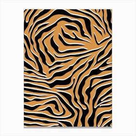 Tiger Wild Animal Print Canvas Print