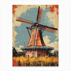 Windmill 18 Canvas Print