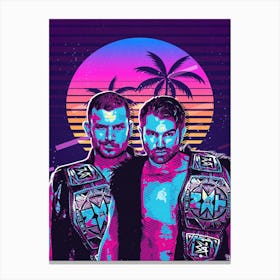 Breezango 80s Retro Canvas Print