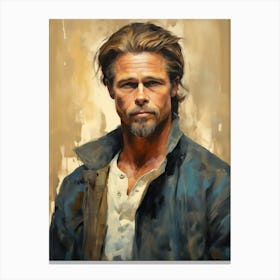 Brad Pitt (2) Canvas Print