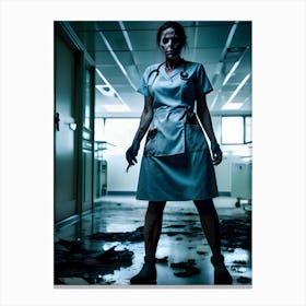 Can't Sleep?...Call The Night Nurse~Reimagined 21 Canvas Print