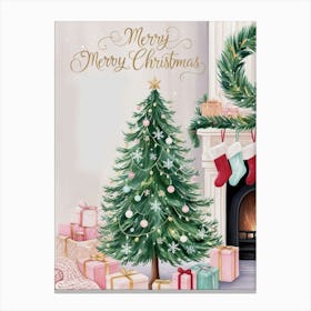 Merry Christmas 9 Canvas Print