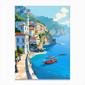 Positano, Italy 1 Canvas Print