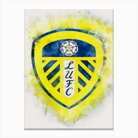 Leeds United Painting Canvas Print