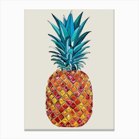 Pineapple 1 Canvas Print