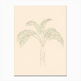 Palm Tree Canvas Print