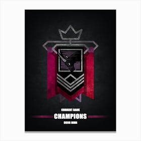 Oryx Rainbow Six 1 Canvas Print