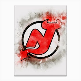 New Jersey Devils Canvas Print