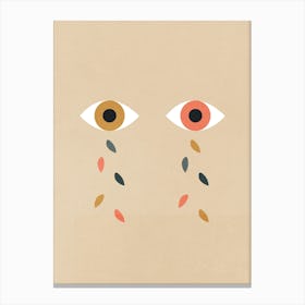 Cried Eyes Canvas Print