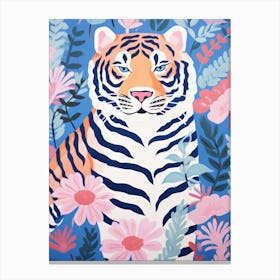 Tiger In The Jungle 9 Canvas Print