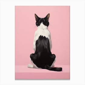 'Cat Sitting' 1 Canvas Print