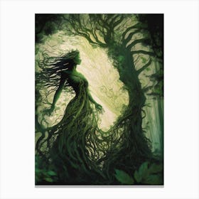 Nature's Graceful Queen Canvas Print