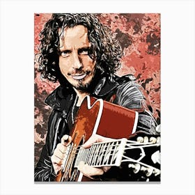 Chris Cornell audioslave band music 3 Canvas Print