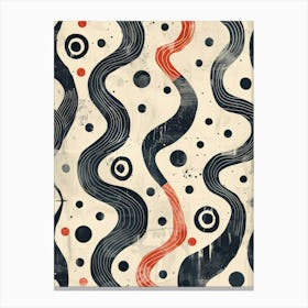 Abstract Swirls 7 Canvas Print