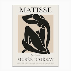 Matisse Museum Poster Art Print Canvas Print
