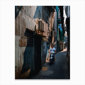 In The Alleyways Of Saigon Canvas Print