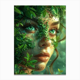 The eyes of Mother Nature Canvas Print