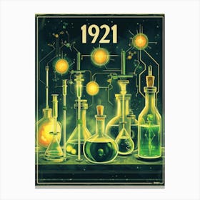 Aihrgdesign A Vintage Scientific Poster Celebrating The Disco 5901464e F713 43fd Bd7f Ec3176d00538 0 Canvas Print