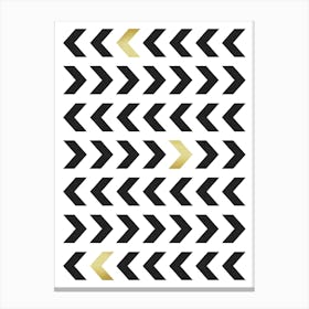 Modern geometry pattern 2 Canvas Print