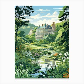 Bois Des Moutiers France  Illustration 2  Canvas Print