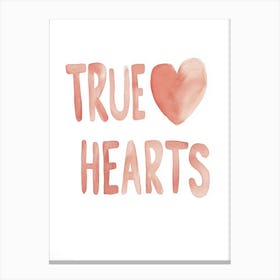 True Hearts Canvas Print