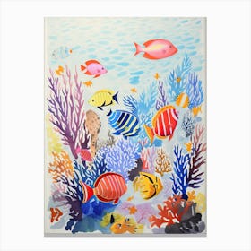 Coral Reef Canvas Print