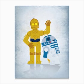 Star Wars Poster 3 Canvas Print