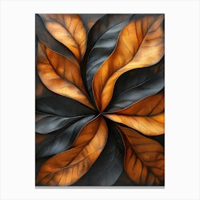 Leaves Of Autumn 2 Canvas Print