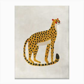 Boho Nursery 20 Leopard Leinwandbild