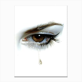 Teary Eye Canvas Print