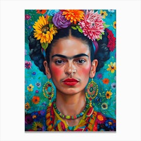 Frida Kahlo 9 Canvas Print