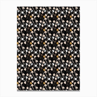 Floating Floral Canvas Print