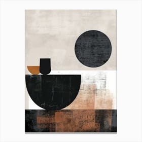 Vaughan Stone Park Bauhaus Minimalist Canvas Print