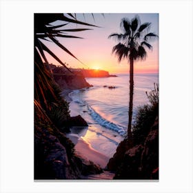 California Dreaming - Laguna Beach Sunset Canvas Print
