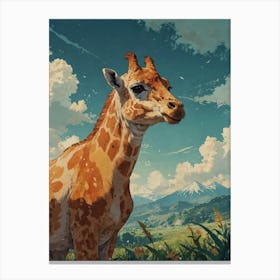 Giraffe 66 Canvas Print