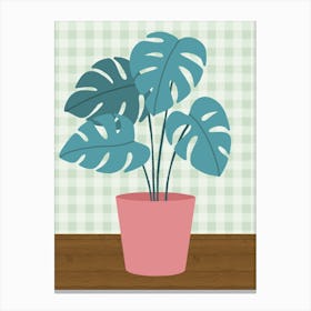 Plant In A Pot 2 Canvas Print