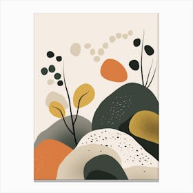 Abstract Landscape Illustration Canvas Print