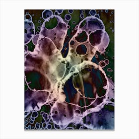 Alcohol Ink Color Abstraction 1 Canvas Print