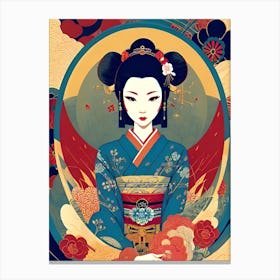 Asian Woman 7 Canvas Print